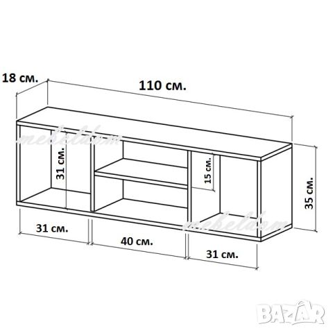 Етажерка за стена,етажерки(код-0149), снимка 5 - Етажерки - 24563014