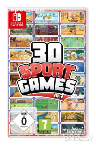 Игра JUST FOR GAMES 30 Sport Games In 1, за Nintendo Switch