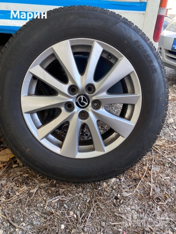 Оригинални джанти за Mazda 17 цола , снимка 4 - Гуми и джанти - 51647603