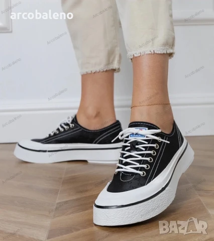 Дамски кецове на платформа Greta, 3цвята , снимка 2 - Кецове - 51077270