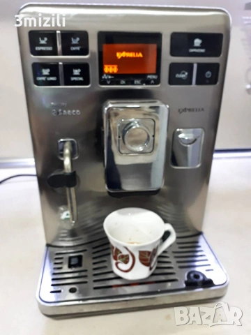 Saeco Exprelia - с БГ меню на малко продукти ., снимка 4 - Кафемашини - 53066182
