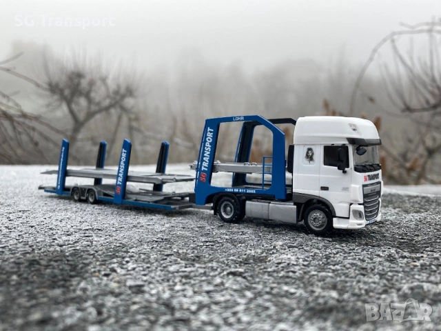 DAF XF 106 EURO LOHR 1.23 Автовоз 1:87, снимка 8 - Колекции - 53749985