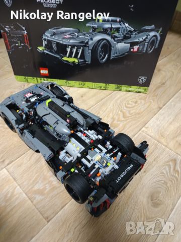 Построено Lego Peugeot Le Mans 24h 9x8 , снимка 4 - Колекции - 46146773