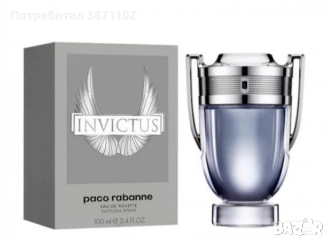 Paco Rabanne Invictus 100 ml — за мъже: аромат (Eau de Toilette) 