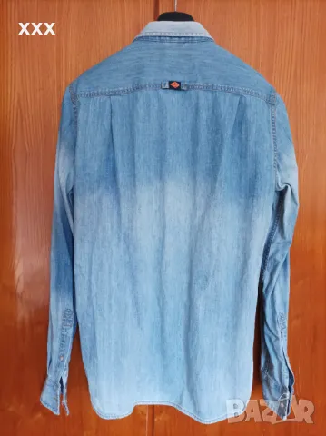 Superdry Japan дънкова риза, снимка 3 - Ризи - 50390862