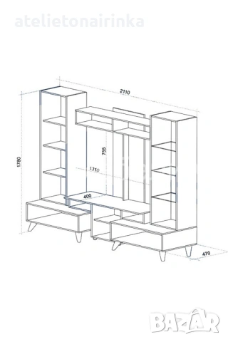 Холна секция Нола, снимка 4 - Секции и витрини - 46382473
