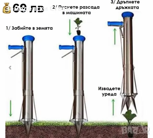 Машина за садене на разсад Ф76  - СЕЯЛКА