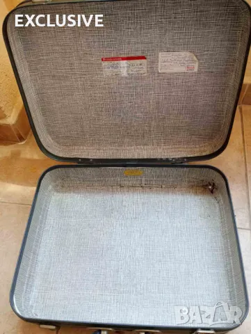 Стар куфар от англия марка St michael -Luggage 1976 г - Договаряне, снимка 5 - Антикварни и старинни предмети - 50206686
