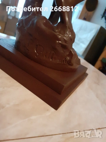 статуетка, снимка 6 - Антикварни и старинни предмети - 54206500