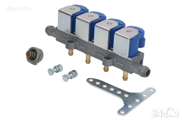 Рейка за газов инжекцион LPG TOMASETTO IT01 с 4 дюзи, снимка 2 - Части - 50054972