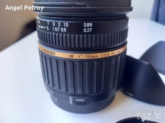 Обектив Tamron SP AF 17-50mm F2.8, за Sony A mount, снимка 3 - Обективи и филтри - 46227015