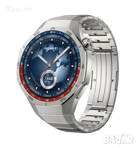 НОВ!!! Смарт часовник Huawei Watch GT 5 Pro, 46mm, Titanium 