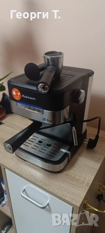 Кафе машина ROHNSON 20.00bar, снимка 2 - Кафемашини - 53803698