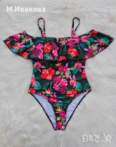 Дамски бански размер М, снимка 3 - Бански костюми - 51283572