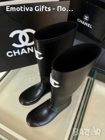 Дамски ботуши Chanel, снимка 4 - Дамски ботуши - 52892316