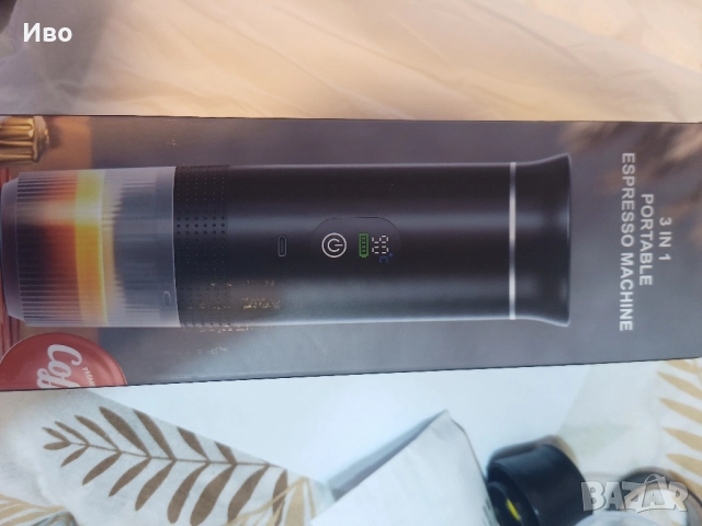 Кафе Машина, 7500mAh Батерия, 80ml, снимка 2 - Кафемашини - 52506249