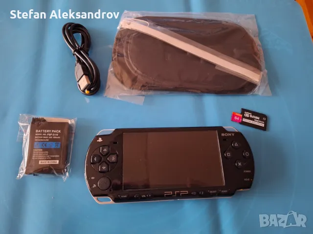 PSP 2004 + 64GB SD карта + игри, снимка 2 - PlayStation конзоли - 48424506