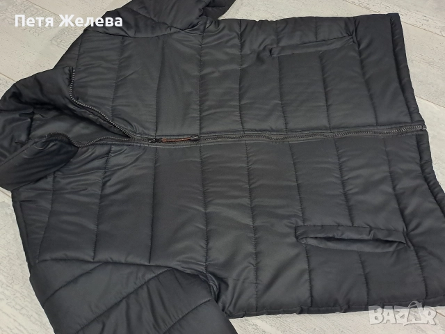 Черно мъжко яке XL , снимка 10 - Якета - 52617494