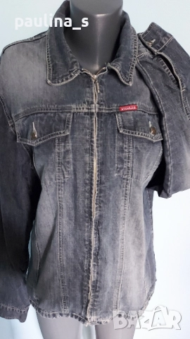 Три различни броя / Дамско марково дънково яке / голям размер , снимка 10 - Якета - 51465019