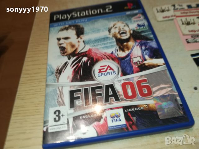 FIFA 06 PS2 GAME 1807241055, снимка 3 - Игри за PlayStation - 46618405