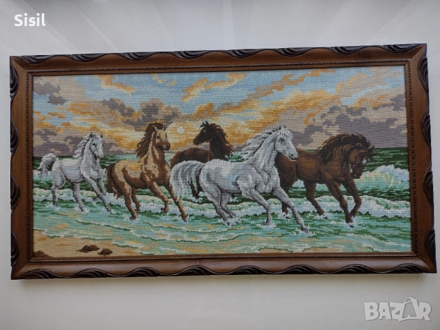 Гоблен със коне голям