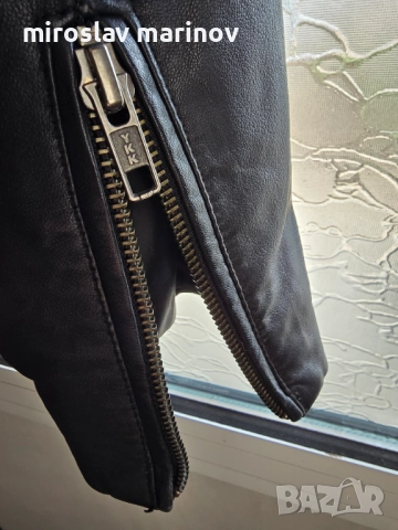 Продавам мъжко кожено яке , снимка 3 - Якета - 52788809