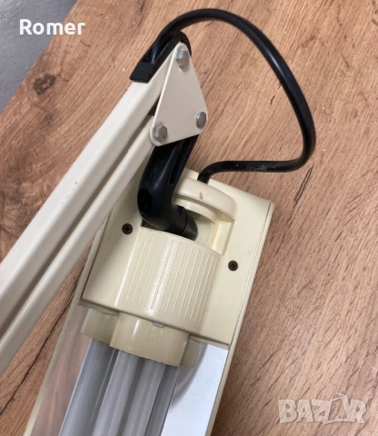 Винтидж норвежка архитектурна настолна лампа Luxo T88, снимка 9 - Настолни лампи - 52395278