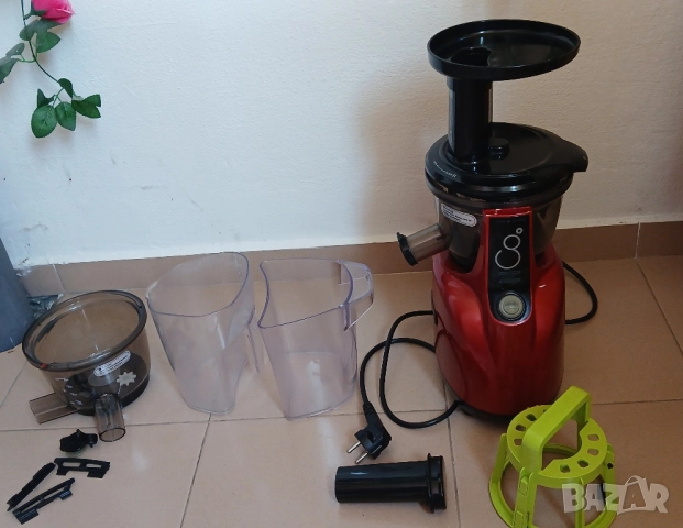 Сокоизтисквачка за мелене на плодове зеленчуци и листни, модел Kuvings модел 950 SC. , снимка 7 - Сокоизстисквачки и цитрус преси - 51734981