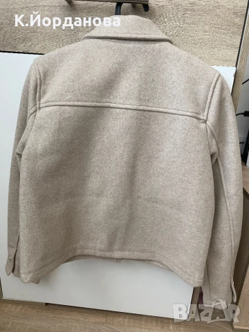 Дамско яке/блейзър бежово, снимка 2 - Якета - 51341413