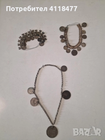 Стари накити украси, снимка 2 - Антикварни и старинни предмети - 52620482