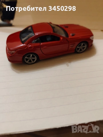 Метална количка Мерцедес sl500, снимка 6 - Колекции - 53929829