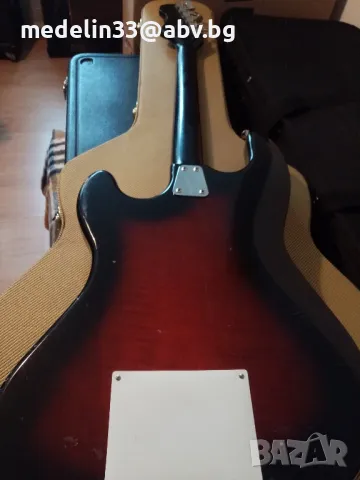 Hofner Stratocaster HSS, 1968 г.китара. Made in Germany, All original. , снимка 12 - Китари - 49697572