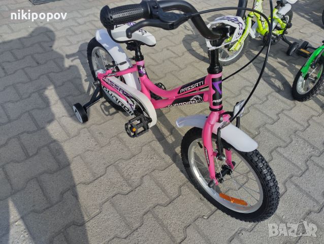 PASSATI Алуминиев велосипед 16" GUARDIAN розов, снимка 8 - Велосипеди - 45489821