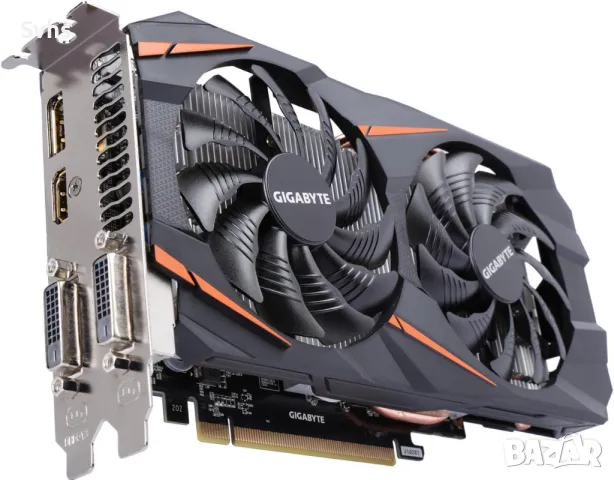 Видеокарта Gigabyte GTX 1060 WINDFORCE OC 3G, снимка 1 - Видеокарти - 48005487