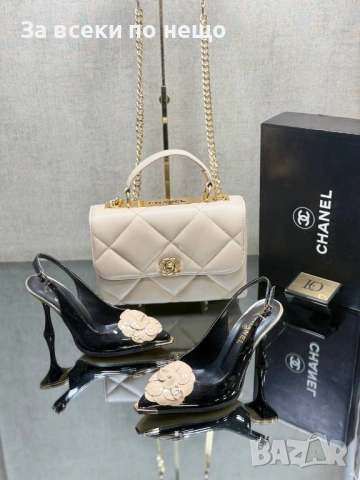 Chanel Дамски Обувки На Ток Шанел - Налични Различни Цветове Код SK955