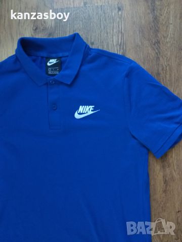 Nike Club Tee - страхотна мъжка тениска КАТО НОВА С, снимка 2 - Тениски - 46501903