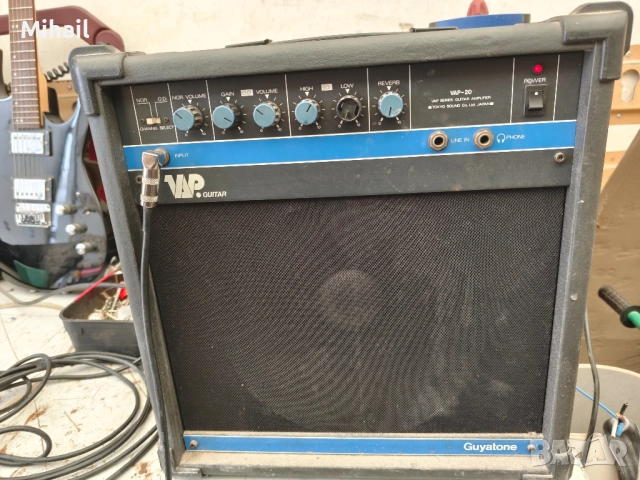 Китарен усилвател, кубе ретро Guyatone VAP-20R, Япония, 1983