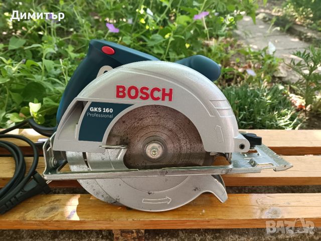 Bosch GKS 160 циркуляр 1050 W, снимка 1 - Други инструменти - 46579225