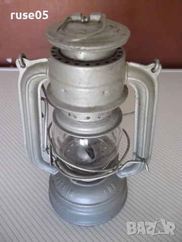 Фенер "FROWO - №50-GDR" газен ветроупорен германски от соца, снимка 4 - Колекции - 51488930