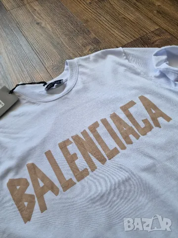 Страхотна мъжка тениска BALENCIAGA размер S, M, L, XL, 2XL , снимка 2 - Тениски - 46997151