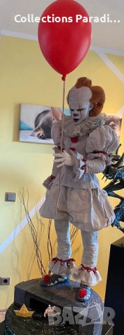 Prime 1 Studio IT Pennywise 1/2 статуя фигура , снимка 2 - Колекции - 54163671