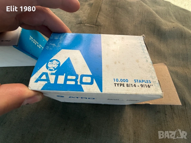 Продавам такер кламери , снимка 3 - Екипировка - 53128105