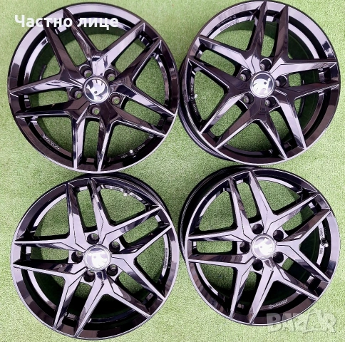Продавам 4бр 17-ки джанти за Шкода Октавия, Супърб, Карок, Кодиак, Йети 