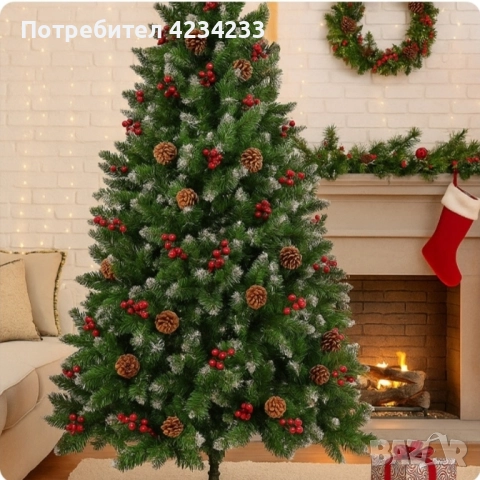 Коледна елха , снимка 2 - Декорация за дома - 52398607