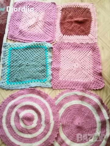 Плетени столовки на една кука