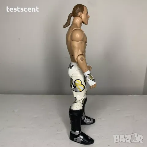 Екшън фигура WWE Shawn Michaels HBK Elite Wrestlemania Exclusive Mattel WWF Шон Майкълс, снимка 12 - Колекции - 48433437