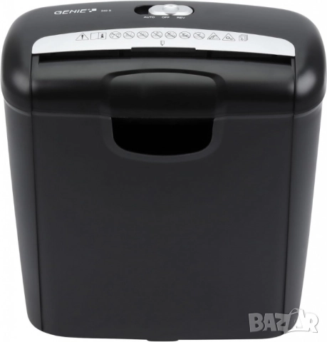 Професионален шредер за документи Genie 240S за унищожаване на документи, хартия и кредитни карти, снимка 6 - Видеокарти - 52152833
