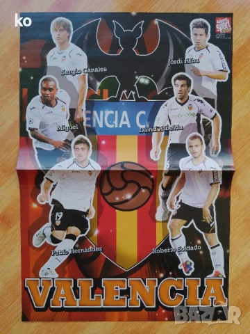 Футболни плакати от чужди списания, снимка 14 - Списания и комикси - 51358672