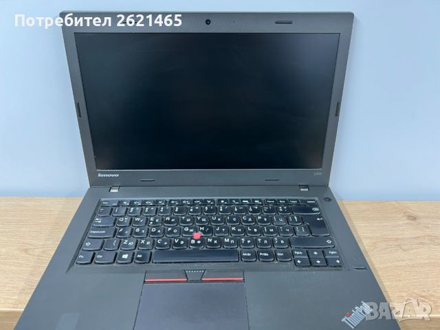 Промо цена+ГАРАНЦИЯ Лаптоп Lenovo L450/Intel Core i5/8GB RAM/128GB SSD, снимка 1 - Лаптопи за работа - 46625787