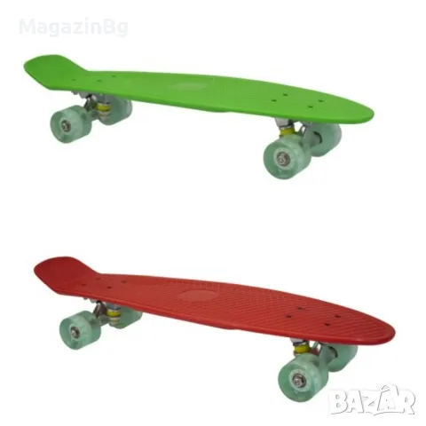 Penny board* Пениборд Светещи Колела 6 МОДЕЛА* Пени Борд Скейтборд, снимка 12 - Скейтборд, ховърборд, уейвборд - 29656790